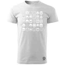 Magnolion Kawaii matrica tetoválások v6 férfi póló - 19 szín, S-3XL férfi póló