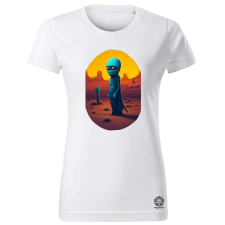 Magnolion Kék idegen v1 női póló - 19 szín, XS-2XL női póló