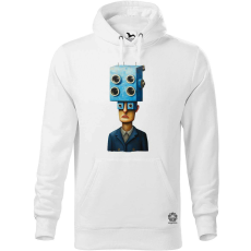 Magnolion Kékfejű ember távcsővel v4 férfi pulóver - 19 szín, S-5XL