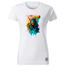 Magnolion Kiborg macska v8 női póló - 19 szín, XS-2XL