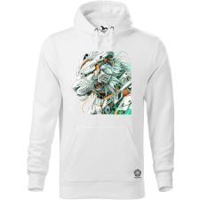 Magnolion Kiborg oroszlán v21 férfi pulóver - 19 szín, S-5XL férfi pulóver, kardigán