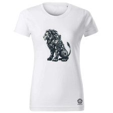 Magnolion Kiborg oroszlán v28 női póló - 19 szín, XS-2XL női póló