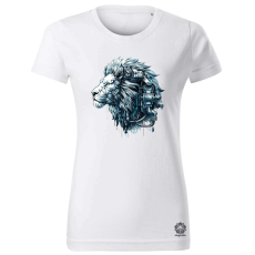 Magnolion Kiborg oroszlán v55 női póló - 19 szín, XS-2XL