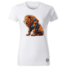 Magnolion Kiborg oroszlán v72 női póló - 19 szín, XS-2XL női póló