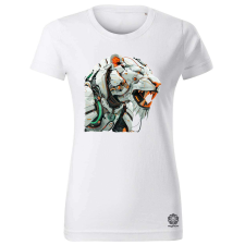 Magnolion Kiborg oroszlán v7 női póló - 19 szín, XS-2XL női póló