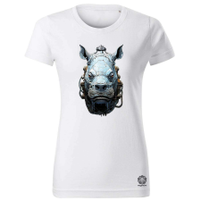 Magnolion Kiborg orrszarvú v1 női póló - 19 szín, XS-2XL női póló