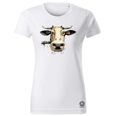 Magnolion Kiborg tehén v8 női póló - 19 szín, XS-2XL