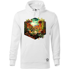 Magnolion Kocka kaktuszkert v1 férfi pulóver - 19 szín, S-5XL férfi pulóver, kardigán