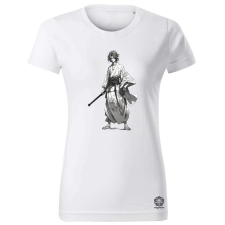 Magnolion Kócos szamuráj v3 női póló - 19 szín, XS-2XL női póló