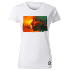 Magnolion Központ az ember v2 női póló - 19 szín, XS-2XL női póló