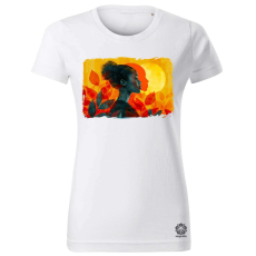 Magnolion Központ az ember v9 női póló - 19 szín, XS-2XL