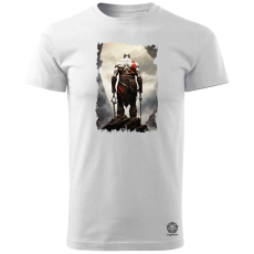 Magnolion Kratos fanart v5 férfi póló - 19 szín, S-3XL