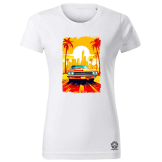 Magnolion Kubai nyaralás v6 női póló - 19 szín, XS-2XL