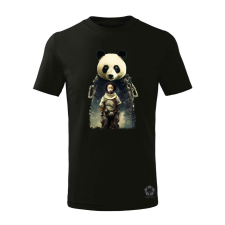 Magnolion Lány és Panda v2 gyerek póló - 11 szín, 4-12 éves gyerek póló