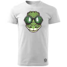 Magnolion Laza krokodil v1 férfi póló - 19 szín, S-3XL férfi póló