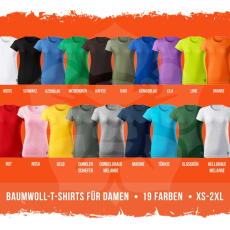 Magnolion Legyen más van más v98 női póló - 19 szín, XS-2XL