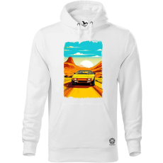 Magnolion Lotus Esprit retró utazás v3 férfi pulóver - 19 szín, S-5XL