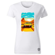 Magnolion Lotus Esprit retró utazás v3 női póló - 19 szín, XS-2XL női póló