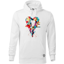 Magnolion LOVE absztrakt v4 férfi pulóver - 19 szín, S-5XL férfi pulóver, kardigán
