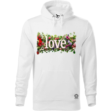 Magnolion LOVE és virágok v1 férfi pulóver - 19 szín, S-5XL férfi pulóver, kardigán