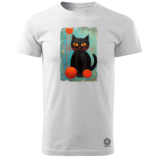 Magnolion Macsek és gombolyag v2 férfi póló - 19 szín, S-3XL