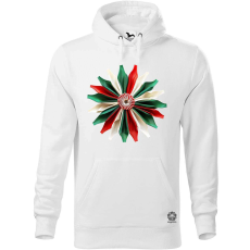 Magnolion Magyar kokárda fantázia v12 férfi pulóver - 19 szín, S-5XL