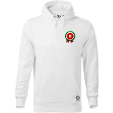 Magnolion Magyar kokárda fantázia v14 zseb férfi pulóver - 19 szín, S-5XL férfi pulóver, kardigán