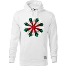 Magnolion Magyar kokárda fantázia v16 férfi pulóver - 19 szín, S-5XL férfi pulóver, kardigán