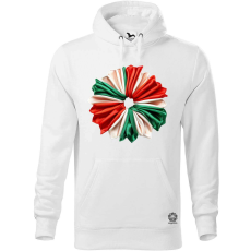 Magnolion Magyar kokárda fantázia v19 férfi pulóver - 19 szín, S-5XL