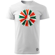 Magnolion Magyar kokárda fantázia v1 férfi póló - 19 szín, S-3XL