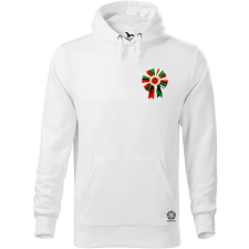 Magnolion Magyar kokárda fantázia v20 zseb férfi pulóver - 19 szín, S-5XL férfi pulóver, kardigán