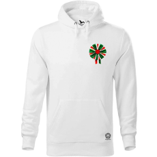 Magnolion Magyar kokárda fantázia v4 zseb férfi pulóver - 19 szín, S-5XL