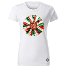 Magnolion Magyar kokárda fantázia v9 női póló - 19 szín, XS-2XL női póló