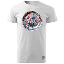 Magnolion Magyar népi porcelán v5 férfi póló - 19 szín, S-3XL férfi póló