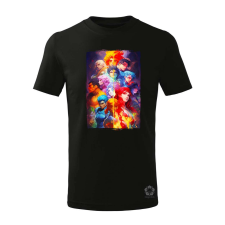 Magnolion Manga poszter v5 gyerek póló - 11 szín, 4-12 éves gyerek póló