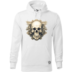 Magnolion Mechanikus koponya v2 férfi pulóver - 19 szín, S-5XL