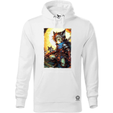 Magnolion Mesevilág gyerek és cica avatar v4 férfi pulóver - 19 szín, S-5XL