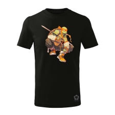 Magnolion Michelangelo anime fanart v2 gyerek póló - 11 szín, 4-12 éves gyerek póló