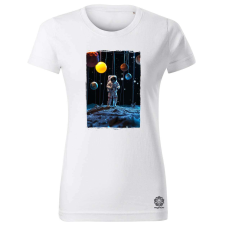 Magnolion Mini bolygók v2 női póló - 19 szín, XS-2XL női póló