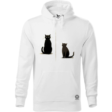 Magnolion Minimál cicák v1 férfi pulóver - 19 szín, S-5XL