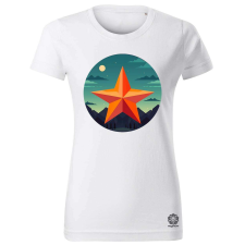 Magnolion Minimál csillag v2 női póló - 19 szín, XS-2XL női póló
