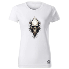 Magnolion Minimál koponya v10 női póló - 19 szín, XS-2XL