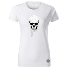 Magnolion Minimál koponya v3 női póló - 19 szín, XS-2XL