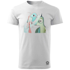 Magnolion Minimál lények v1 férfi póló - 19 szín, S-3XL férfi póló