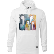 Magnolion Minimál lények v2 férfi pulóver - 19 szín, S-5XL férfi pulóver, kardigán