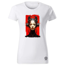 Magnolion Minimál retrópunk v4 női póló - 19 szín, XS-2XL
