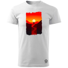 Magnolion Minimál szerelem v1 férfi póló - 19 szín, S-3XL férfi póló
