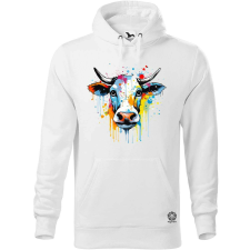 Magnolion Minimál tehén v2 férfi pulóver - 19 szín, S-5XL férfi pulóver, kardigán