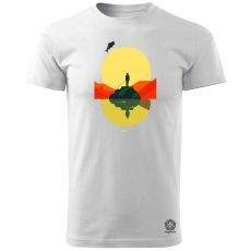 Magnolion Minimalista horgászás v2 férfi póló - 19 szín, S-3XL