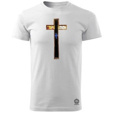 Magnolion Modern kereszt fantázia v11 férfi póló - 19 szín, S-3XL férfi póló
